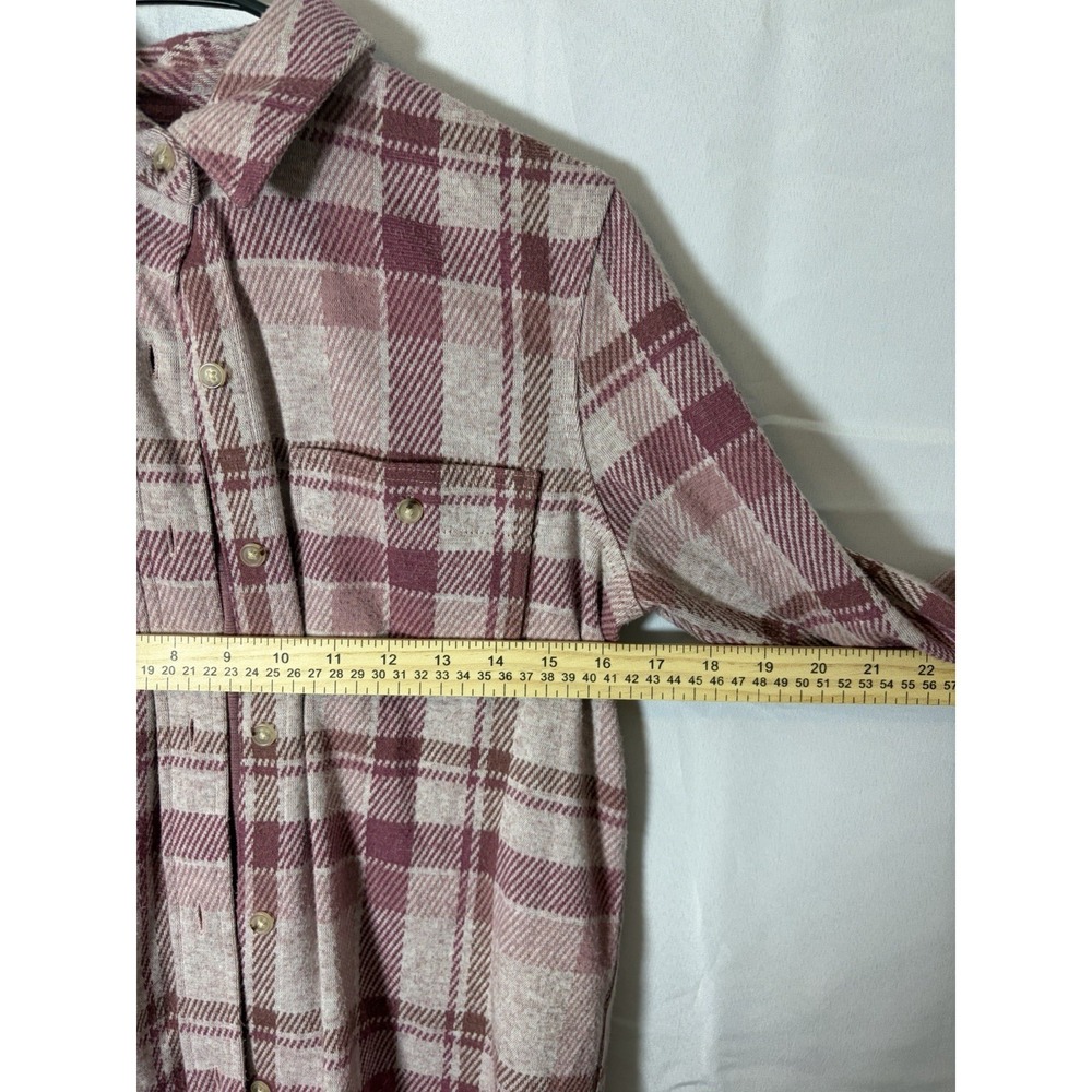 Faherty Womens Size Small The Legend Shirt In Pink Plaid Cottagecore - Picture 10 of 15